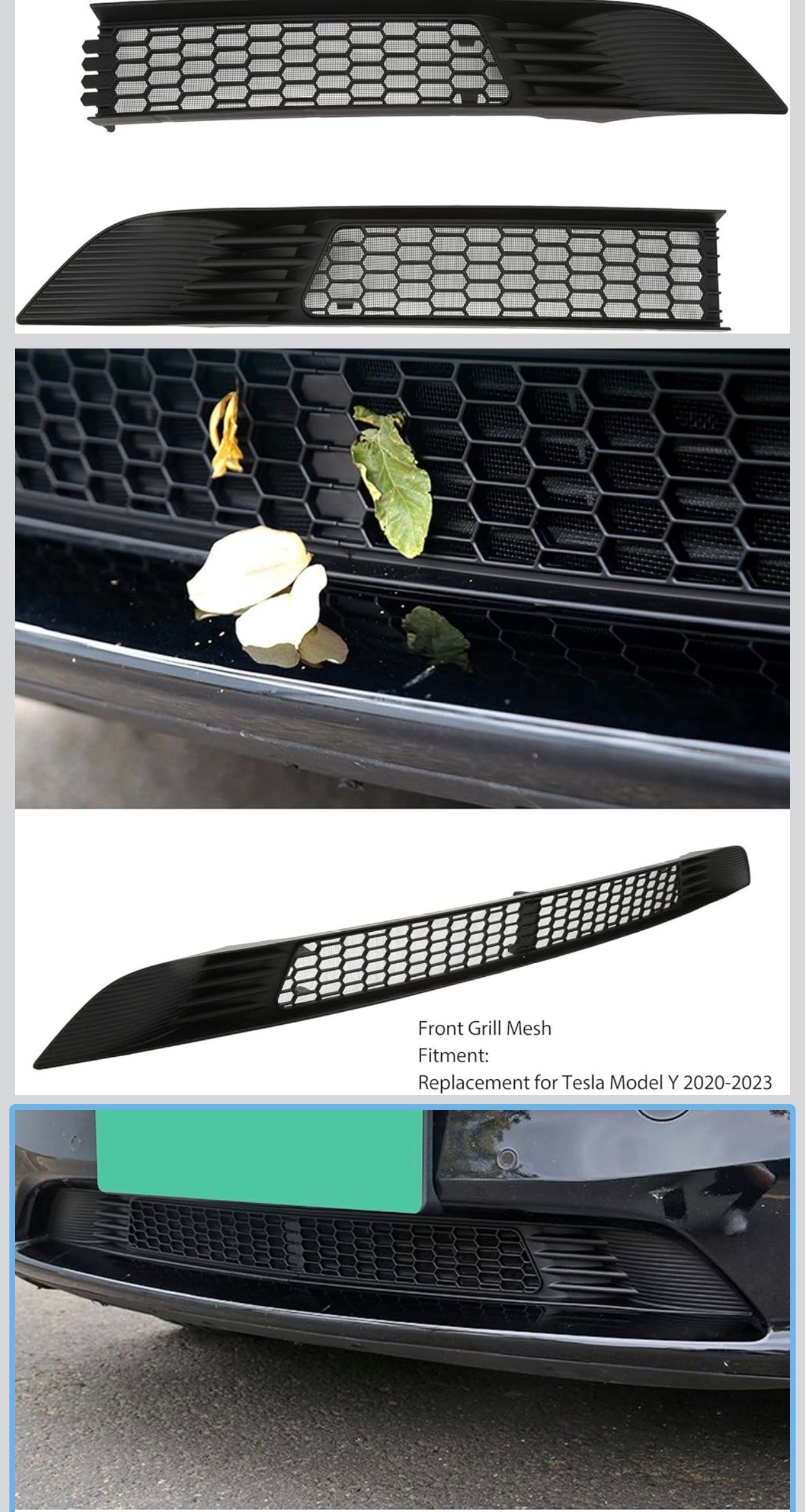 Model 3/Y Radiator Cleaning & Mesh Grill