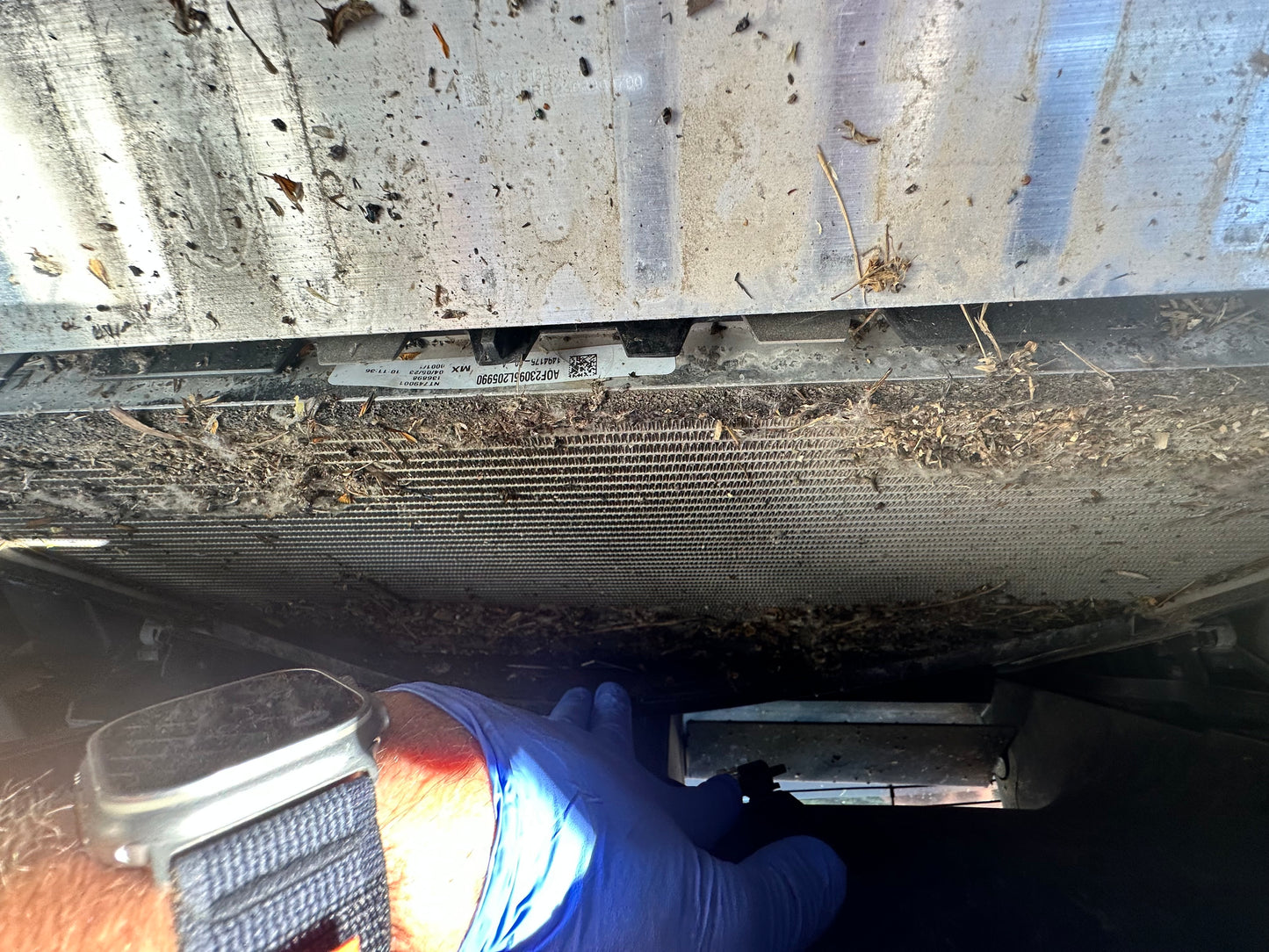 Model 3/Y Radiator Cleaning