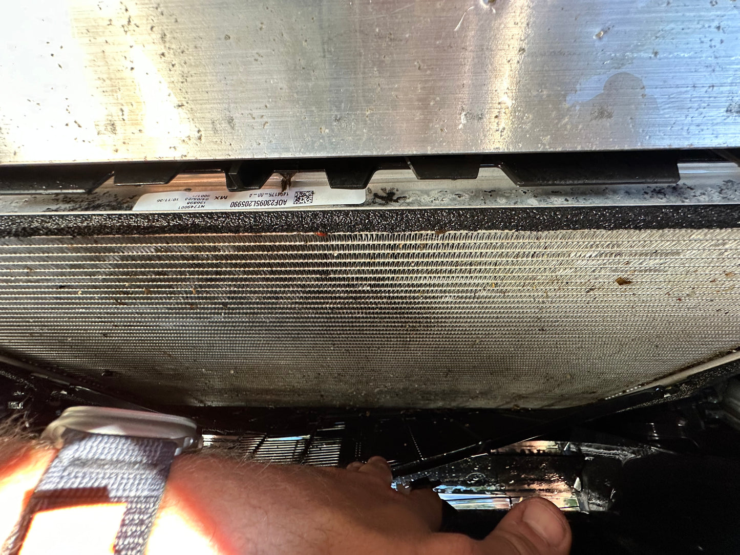 Model 3/Y Radiator Cleaning