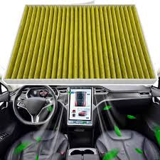 Model S Cabin Filter Installed