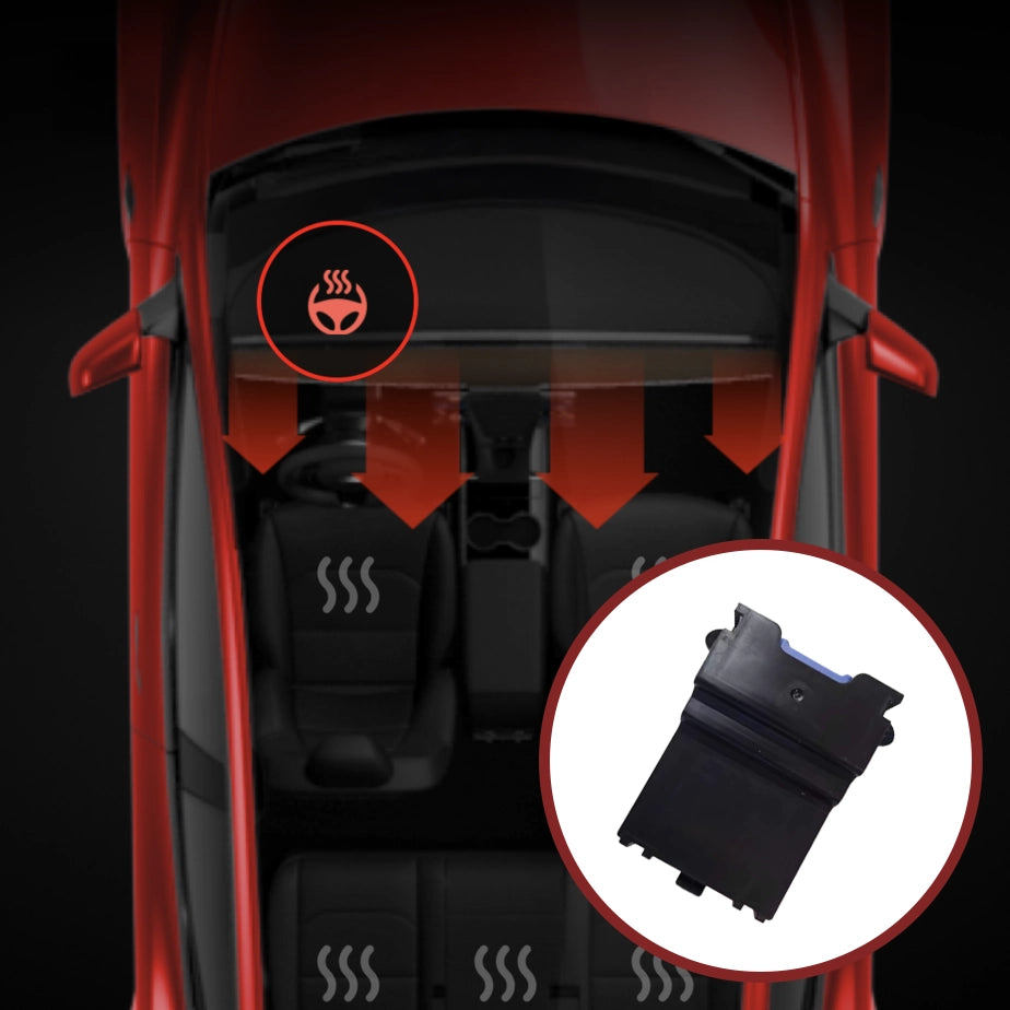 Model 3/Y Heated Steering Wheel + Module w Install