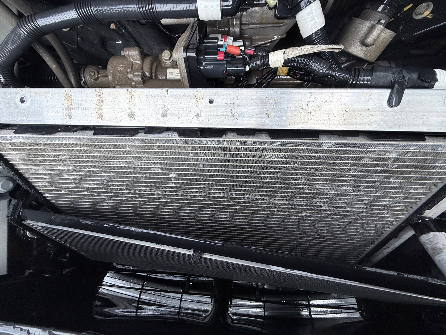 Model 3/Y Radiator Cleaning at Supercharger