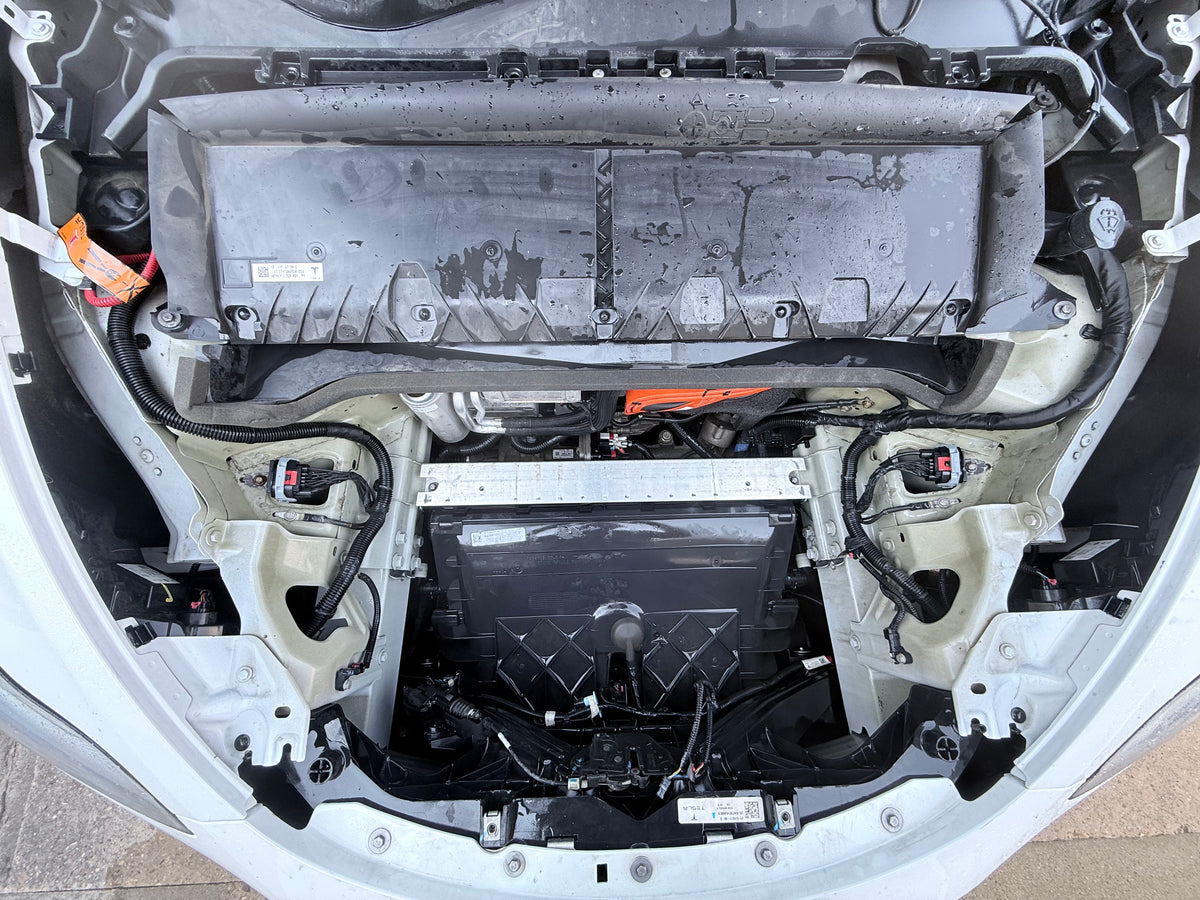 Model 3/Y Radiator Cleaning at Supercharger