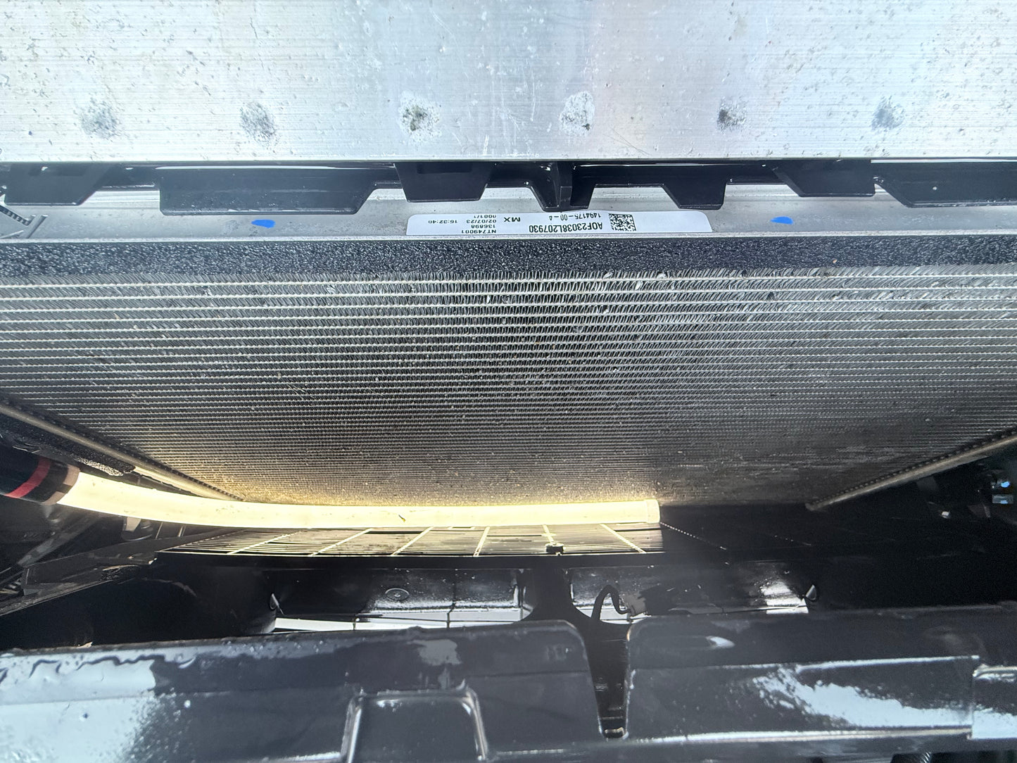 Model 3/Y Radiator Cleaning at Supercharger
