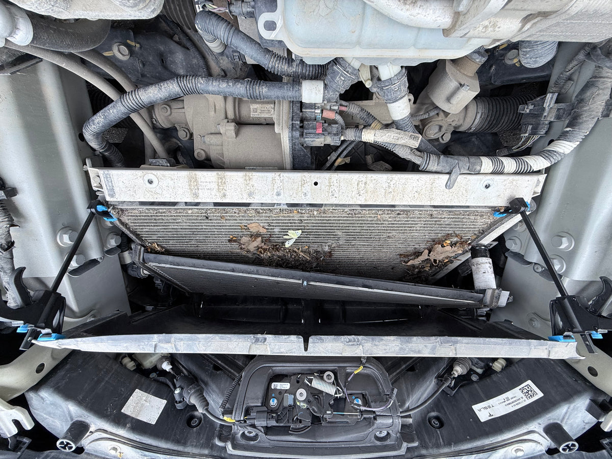 Model 3/Y Radiator Cleaning at Supercharger