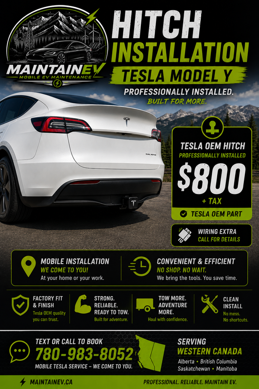 Tesla Model Y OEM Hitch w Install