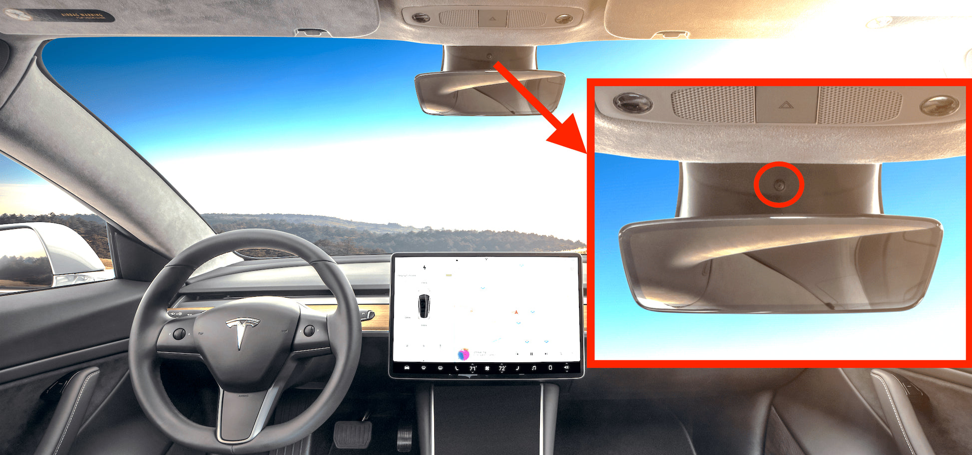 Model y cabin camera discount