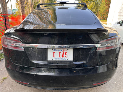 Model S Alpharex LUXX-Series Tail Light with Installtion