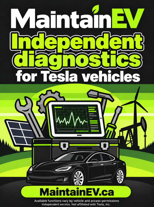 Tesla Toolbox diagnostics and mobile diagnostic service by MaintainEV